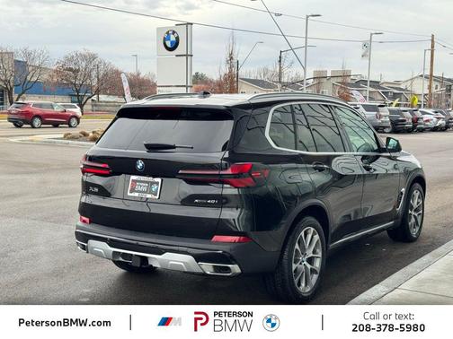 Black Sapphire Metallic 2026 BMW X5 xDrive40i
