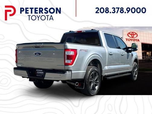 Iconic Silver Metallic 2023 Ford F-150 Lariat