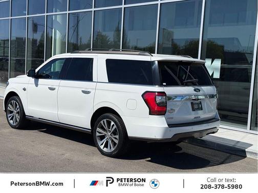 Star White Metallic Tri-Coat 2021 Ford Expedition Max King Ranch