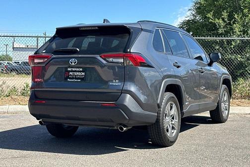 Magnetic Gray Metallic 2023 Toyota RAV4 Hybrid LE