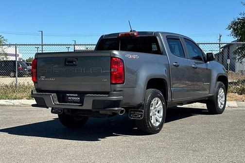 Satin Steel Metallic 2021 Chevrolet Colorado LT