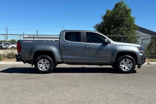 Satin Steel Metallic 2021 Chevrolet Colorado LT