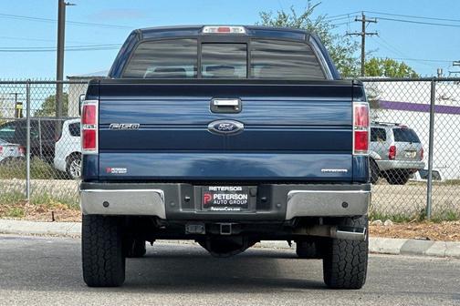 Blue 2014 Ford F-150 XLT