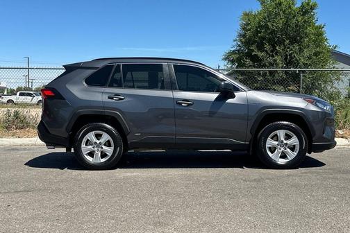 Magnetic Gray Metallic 2021 Toyota RAV4 Hybrid LE