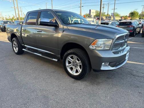 Mineral Gray Metallic Clearcoat 2012 RAM 1500 Laramie Longhorn