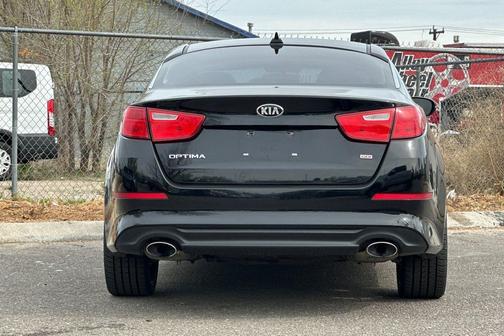 Ebony Black 2015 Kia Optima LX