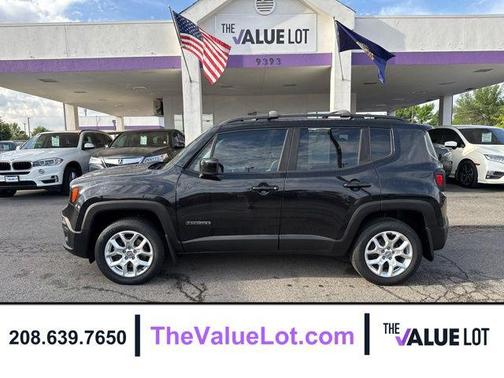 Black 2017 Jeep Renegade Latitude
