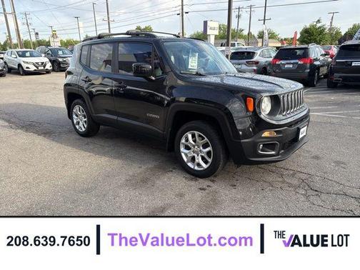 Black 2017 Jeep Renegade Latitude