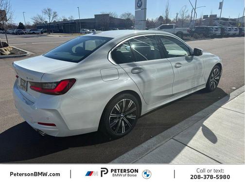 White 2025 BMW 330 xDrive