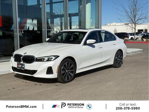 White 2025 BMW 330 xDrive