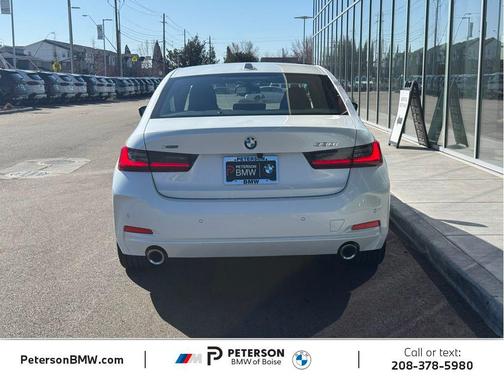 White 2025 BMW 330 xDrive