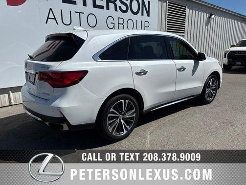 Platinum White Pearl 2020 Acura MDX 3.5L w/Technology Package