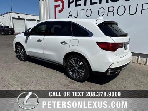 Platinum White Pearl 2020 Acura MDX 3.5L w/Technology Package
