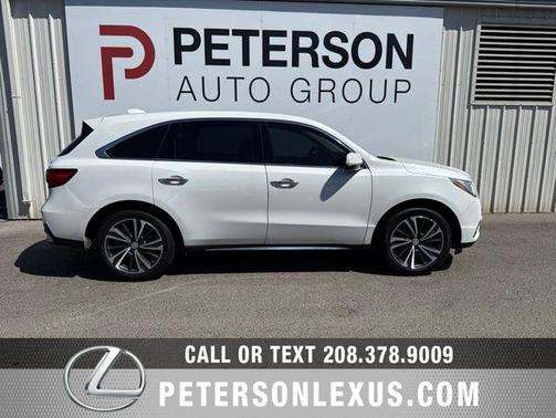 Platinum White Pearl 2020 Acura MDX 3.5L w/Technology Package