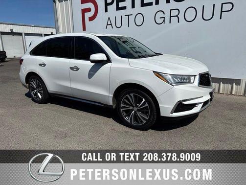 Platinum White Pearl 2020 Acura MDX 3.5L w/Technology Package