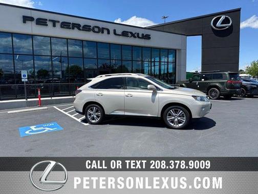 Satin Cashmere Metallic 2015 Lexus RX 350 Premium