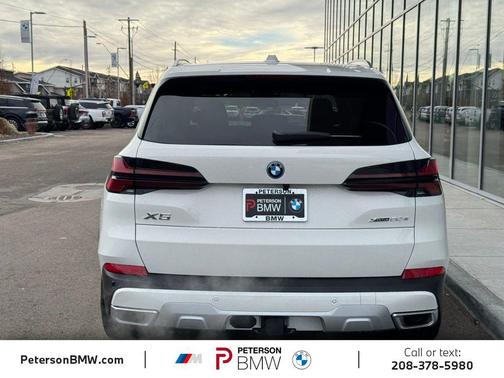 Alpine White 2026 BMW X5 PHEV xDrive50e