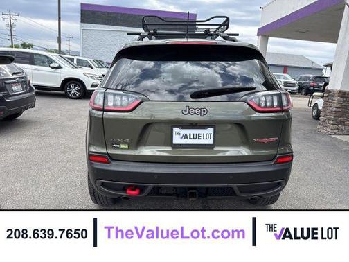 Olive Green Pearlcoat 2021 Jeep Cherokee Trailhawk