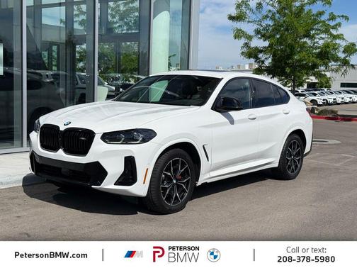 Alpine White 2023 BMW X4 M40i