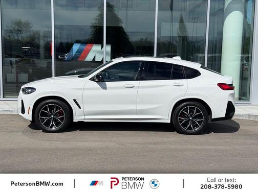 Alpine White 2023 BMW X4 M40i