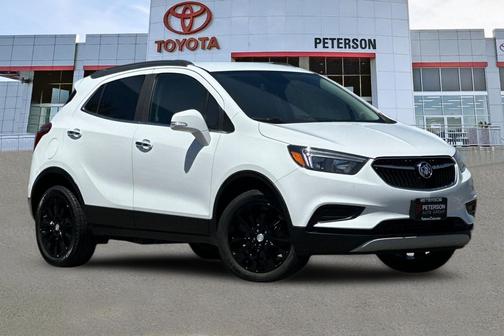 Summit White 2017 Buick Encore Preferred