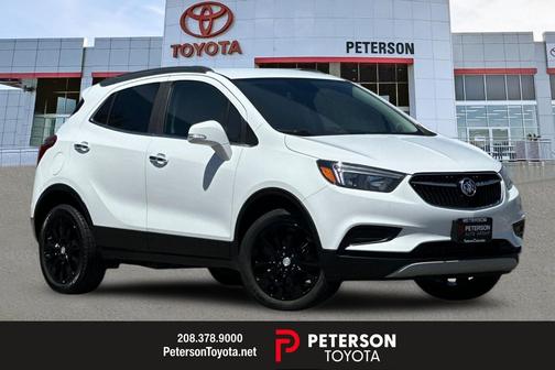 Summit White 2017 Buick Encore Preferred