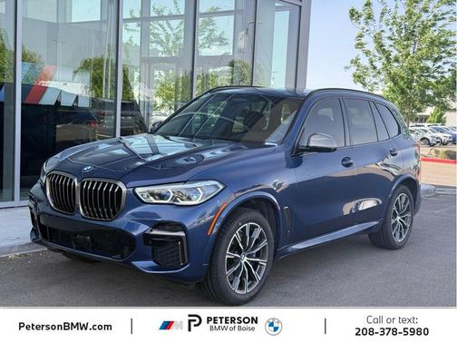 Phytonic Blue Metallic 2023 BMW X5 M50i