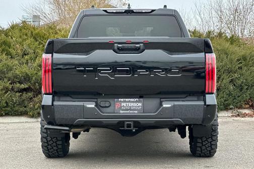 Midnight Black Metallic 2024 Toyota Tundra Hybrid TRD Pro