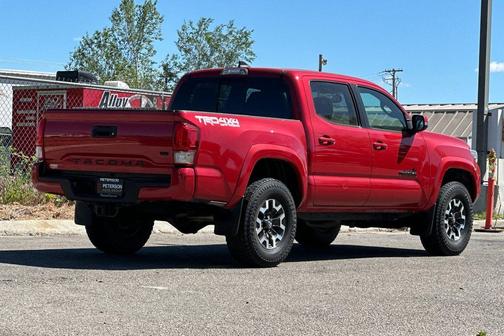 Barcelona Red Metallic 2017 Toyota Tacoma Base