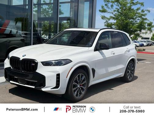 Alpine White 2024 BMW X5 M60i