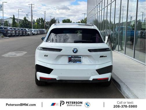 Alpine White 2023 BMW iX M60