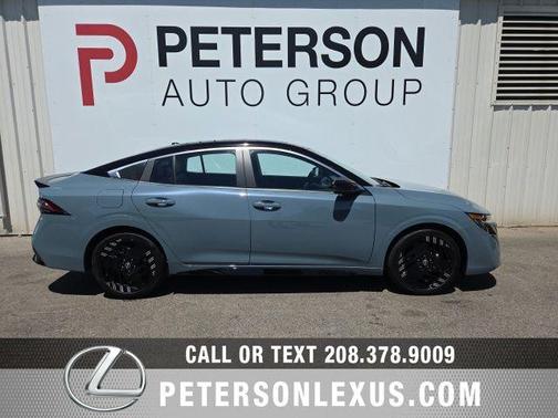Atlantic Gray/Super Black 2026 Nissan Sentra SR