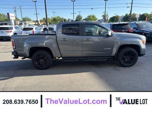 Satin Steel Metallic 2021 GMC Canyon Elevation