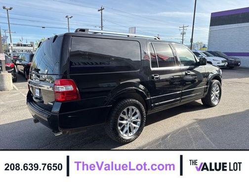 Shadow Black 2017 Ford Expedition EL Limited