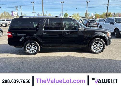 Shadow Black 2017 Ford Expedition EL Limited