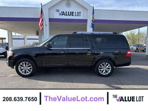 Shadow Black 2017 Ford Expedition EL Limited