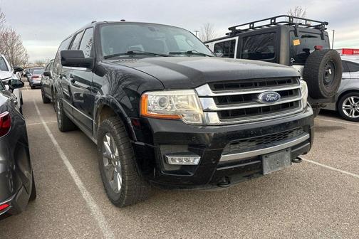 Shadow Black 2017 Ford Expedition EL Limited
