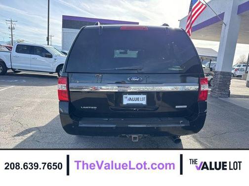 Shadow Black 2017 Ford Expedition EL Limited