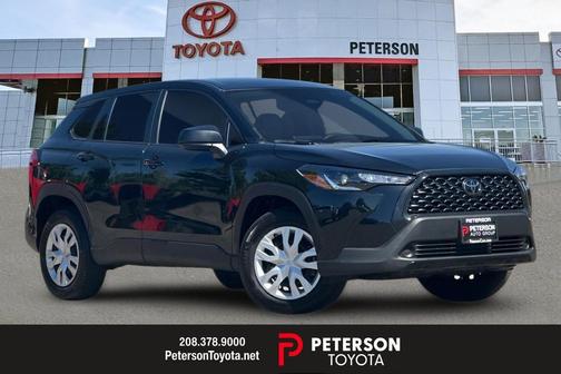 Jet Black 2024 Toyota Corolla Cross L