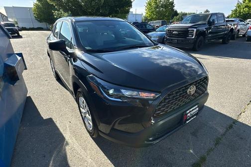 Jet Black 2024 Toyota Corolla Cross L