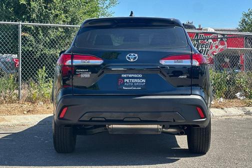 Jet Black 2024 Toyota Corolla Cross L