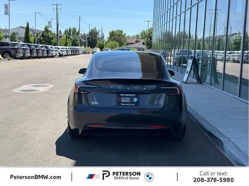 Stealth Grey 2024 Tesla Model 3 Performance