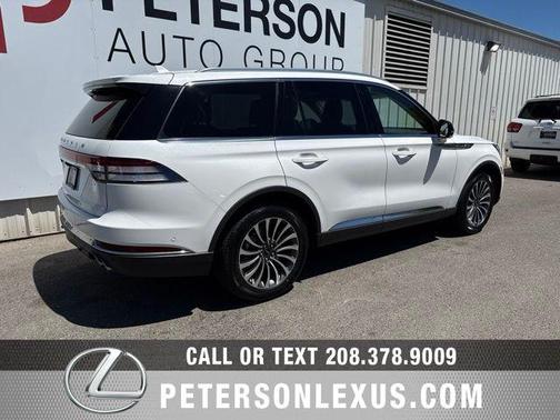 Pristine White 2021 Lincoln Aviator Reserve AWD