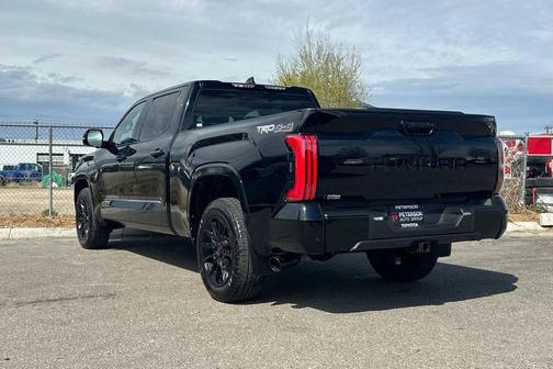Midnight Black Metallic 2025 Toyota Tundra Platinum