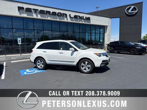 Grigio Metallic 2012 Acura MDX 3.7L Technology