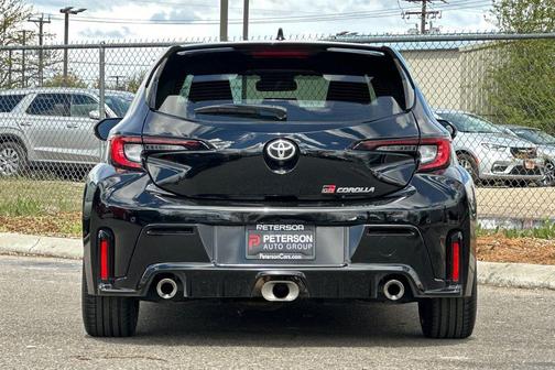 Black 2025 Toyota GR Corolla Premium