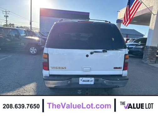 Summit White 2002 GMC Yukon SLT