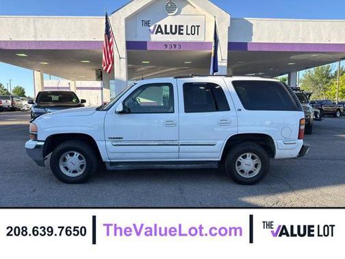 Summit White 2002 GMC Yukon SLT