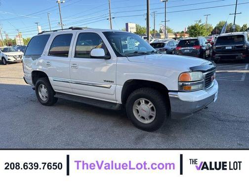 Summit White 2002 GMC Yukon SLT
