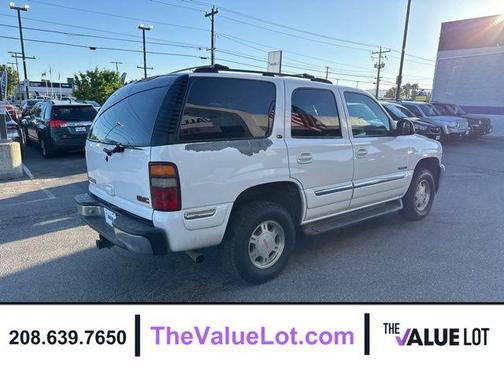 Summit White 2002 GMC Yukon SLT